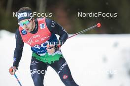 04.01.2023, Oberstdorf, Germany (GER): Paolo Ventura (ITA) - FIS world cup cross-country, tour de ski, pursuit, Oberstdorf (GER). www.nordicfocus.com. © Modica/NordicFocus. Every downloaded picture is fee-liable.