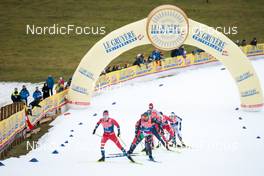 04.01.2023, Oberstdorf, Germany (GER): Haavard Moseby (NOR), Francesco De Fabiani (ITA), (l-r)  - FIS world cup cross-country, tour de ski, pursuit, Oberstdorf (GER). www.nordicfocus.com. © Modica/NordicFocus. Every downloaded picture is fee-liable.