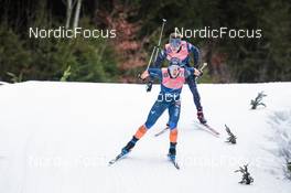 04.01.2023, Oberstdorf, Germany (GER): Andrew Musgrave (GBR), Ben Ogden (USA), (l-r)  - FIS world cup cross-country, tour de ski, pursuit, Oberstdorf (GER). www.nordicfocus.com. © Modica/NordicFocus. Every downloaded picture is fee-liable.