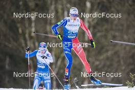 04.01.2023, Oberstdorf, Germany (GER): Delphine Claudel (FRA) - FIS world cup cross-country, tour de ski, pursuit, Oberstdorf (GER). www.nordicfocus.com. © Modica/NordicFocus. Every downloaded picture is fee-liable.