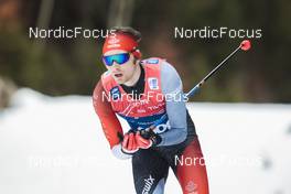 04.01.2023, Oberstdorf, Germany (GER): Remi Drolet (CAN) - FIS world cup cross-country, tour de ski, pursuit, Oberstdorf (GER). www.nordicfocus.com. © Modica/NordicFocus. Every downloaded picture is fee-liable.