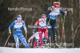 04.01.2023, Oberstdorf, Germany (GER): Heidi Weng (NOR), Katharina Hennig (GER), (l-r)  - FIS world cup cross-country, tour de ski, pursuit, Oberstdorf (GER). www.nordicfocus.com. © Modica/NordicFocus. Every downloaded picture is fee-liable.