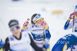 04.01.2023, Oberstdorf, Germany (GER): Anna Dyvik (SWE) - FIS world cup cross-country, tour de ski, pursuit, Oberstdorf (GER). www.nordicfocus.com. © Modica/NordicFocus. Every downloaded picture is fee-liable.