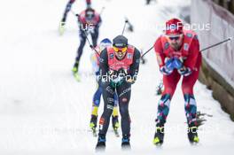04.01.2023, Oberstdorf, Germany (GER): Francesco De Fabiani (ITA) - FIS world cup cross-country, tour de ski, pursuit, Oberstdorf (GER). www.nordicfocus.com. © Modica/NordicFocus. Every downloaded picture is fee-liable.