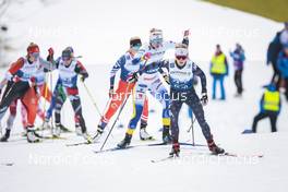 04.01.2023, Oberstdorf, Germany (GER): Maja Dahlqvist (SWE), Sophia Laukli (USA), (l-r)  - FIS world cup cross-country, tour de ski, pursuit, Oberstdorf (GER). www.nordicfocus.com. © Modica/NordicFocus. Every downloaded picture is fee-liable.