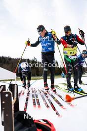 02.01.2023, Oberstdorf, Germany (GER): Elia Barp (ITA) - FIS world cup cross-country, tour de ski, training, Oberstdorf (GER). www.nordicfocus.com. © Modica/NordicFocus. Every downloaded picture is fee-liable.