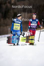 02.01.2023, Oberstdorf, Germany (GER): Salomon   - FIS world cup cross-country, tour de ski, training, Oberstdorf (GER). www.nordicfocus.com. © Modica/NordicFocus. Every downloaded picture is fee-liable.