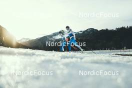 02.01.2023, Oberstdorf, Germany (GER): Jasmin Kahara (FIN), Anni Alakoski (FIN), (l-r)  - FIS world cup cross-country, tour de ski, training, Oberstdorf (GER). www.nordicfocus.com. © Modica/NordicFocus. Every downloaded picture is fee-liable.