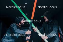 02.01.2023, Oberstdorf, Germany (GER): Rossignol vs. Madshus - Star Wars Style   - FIS world cup cross-country, tour de ski, training, Oberstdorf (GER). www.nordicfocus.com. © Modica/NordicFocus. Every downloaded picture is fee-liable.