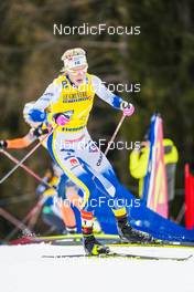 08.01.2023, Val di Fiemme, Italy (ITA): Frida Karlsson (SWE) - FIS world cup cross-country, tour de ski, final climb, Val di Fiemme (ITA). www.nordicfocus.com. © Barbieri/NordicFocus. Every downloaded picture is fee-liable.