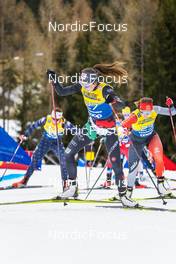 08.01.2023, Val di Fiemme, Italy (ITA): Caterina Ganz (ITA) - FIS world cup cross-country, tour de ski, final climb, Val di Fiemme (ITA). www.nordicfocus.com. © Barbieri/NordicFocus. Every downloaded picture is fee-liable.
