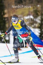 08.01.2023, Val di Fiemme, Italy (ITA): Anna Comarella (ITA) - FIS world cup cross-country, tour de ski, final climb, Val di Fiemme (ITA). www.nordicfocus.com. © Barbieri/NordicFocus. Every downloaded picture is fee-liable.