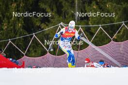 08.01.2023, Val di Fiemme, Italy (ITA): William Poromaa (SWE) - FIS world cup cross-country, tour de ski, final climb, Val di Fiemme (ITA). www.nordicfocus.com. © Barbieri/NordicFocus. Every downloaded picture is fee-liable.
