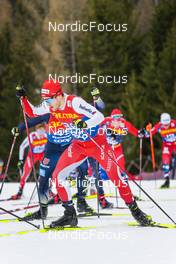 08.01.2023, Val di Fiemme, Italy (ITA): Roman Furger (SUI) - FIS world cup cross-country, tour de ski, final climb, Val di Fiemme (ITA). www.nordicfocus.com. © Barbieri/NordicFocus. Every downloaded picture is fee-liable.
