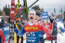 08.01.2023, Val di Fiemme, Italy (ITA): Renaud Jay (FRA) - FIS world cup cross-country, tour de ski, final climb, Val di Fiemme (ITA). www.nordicfocus.com. © Modica/NordicFocus. Every downloaded picture is fee-liable.
