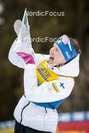 08.01.2023, Val di Fiemme, Italy (ITA): Kerttu Niskanen (FIN) - FIS world cup cross-country, tour de ski, final climb, Val di Fiemme (ITA). www.nordicfocus.com. © Modica/NordicFocus. Every downloaded picture is fee-liable.