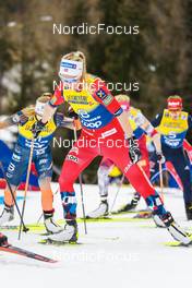 08.01.2023, Val di Fiemme, Italy (ITA): Astrid Oeyre Slind (NOR) - FIS world cup cross-country, tour de ski, final climb, Val di Fiemme (ITA). www.nordicfocus.com. © Barbieri/NordicFocus. Every downloaded picture is fee-liable.