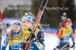 08.01.2023, Val di Fiemme, Italy (ITA): Pia Fink (GER) - FIS world cup cross-country, tour de ski, final climb, Val di Fiemme (ITA). www.nordicfocus.com. © Modica/NordicFocus. Every downloaded picture is fee-liable.