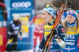 08.01.2023, Val di Fiemme, Italy (ITA): Pia Fink (GER) - FIS world cup cross-country, tour de ski, final climb, Val di Fiemme (ITA). www.nordicfocus.com. © Modica/NordicFocus. Every downloaded picture is fee-liable.