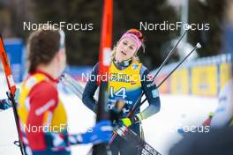 08.01.2023, Val di Fiemme, Italy (ITA): Laura Gimmler (GER) - FIS world cup cross-country, tour de ski, final climb, Val di Fiemme (ITA). www.nordicfocus.com. © Modica/NordicFocus. Every downloaded picture is fee-liable.