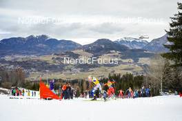 08.01.2023, Val di Fiemme, Italy (ITA): Frida Karlsson (SWE), Heidi Weng (NOR), (l-r)  - FIS world cup cross-country, tour de ski, final climb, Val di Fiemme (ITA). www.nordicfocus.com. © Barbieri/NordicFocus. Every downloaded picture is fee-liable.
