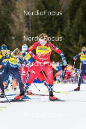 08.01.2023, Val di Fiemme, Italy (ITA): Tiril Udnes Weng (NOR) - FIS world cup cross-country, tour de ski, final climb, Val di Fiemme (ITA). www.nordicfocus.com. © Barbieri/NordicFocus. Every downloaded picture is fee-liable.