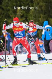 08.01.2023, Val di Fiemme, Italy (ITA): Roman Furger (SUI) - FIS world cup cross-country, tour de ski, final climb, Val di Fiemme (ITA). www.nordicfocus.com. © Barbieri/NordicFocus. Every downloaded picture is fee-liable.