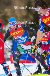 08.01.2023, Val di Fiemme, Italy (ITA): Federico Pellegrino (ITA) - FIS world cup cross-country, tour de ski, final climb, Val di Fiemme (ITA). www.nordicfocus.com. © Barbieri/NordicFocus. Every downloaded picture is fee-liable.