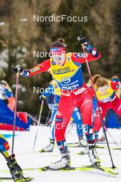 08.01.2023, Val di Fiemme, Italy (ITA): Heidi Weng (NOR) - FIS world cup cross-country, tour de ski, final climb, Val di Fiemme (ITA). www.nordicfocus.com. © Barbieri/NordicFocus. Every downloaded picture is fee-liable.