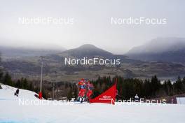 08.01.2023, Val di Fiemme, Italy (ITA): Sjur Roethe (NOR), Simen Hegstad Krueger (NOR), (l-r)  - FIS world cup cross-country, tour de ski, final climb, Val di Fiemme (ITA). www.nordicfocus.com. © Barbieri/NordicFocus. Every downloaded picture is fee-liable.