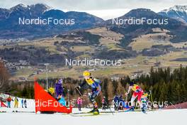 08.01.2023, Val di Fiemme, Italy (ITA): Lisa Lohmann (GER), Masako Ishida (JPN), (l-r)  - FIS world cup cross-country, tour de ski, final climb, Val di Fiemme (ITA). www.nordicfocus.com. © Barbieri/NordicFocus. Every downloaded picture is fee-liable.