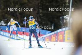 08.01.2023, Val di Fiemme, Italy (ITA): Alayna Sonnesyn (USA) - FIS world cup cross-country, tour de ski, final climb, Val di Fiemme (ITA). www.nordicfocus.com. © Modica/NordicFocus. Every downloaded picture is fee-liable.