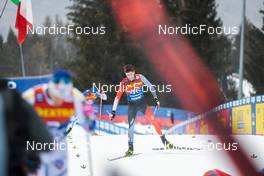 08.01.2023, Val di Fiemme, Italy (ITA): Samuel Gary Hendry (CAN) - FIS world cup cross-country, tour de ski, final climb, Val di Fiemme (ITA). www.nordicfocus.com. © Modica/NordicFocus. Every downloaded picture is fee-liable.