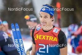 08.01.2023, Val di Fiemme, Italy (ITA): Clement Parisse (FRA) - FIS world cup cross-country, tour de ski, final climb, Val di Fiemme (ITA). www.nordicfocus.com. © Modica/NordicFocus. Every downloaded picture is fee-liable.