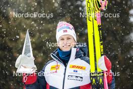 08.01.2023, Val di Fiemme, Italy (ITA): Johannes Hoesflot Klaebo (NOR) - FIS world cup cross-country, tour de ski, final climb, Val di Fiemme (ITA). www.nordicfocus.com. © Barbieri/NordicFocus. Every downloaded picture is fee-liable.