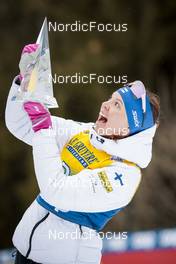 08.01.2023, Val di Fiemme, Italy (ITA): Kerttu Niskanen (FIN) - FIS world cup cross-country, tour de ski, final climb, Val di Fiemme (ITA). www.nordicfocus.com. © Modica/NordicFocus. Every downloaded picture is fee-liable.