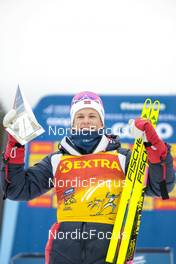 08.01.2023, Val di Fiemme, Italy (ITA): Johannes Hoesflot Klaebo (NOR) - FIS world cup cross-country, tour de ski, final climb, Val di Fiemme (ITA). www.nordicfocus.com. © Modica/NordicFocus. Every downloaded picture is fee-liable.