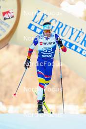 06.01.2023, Val di Fiemme, Italy (ITA): Ireneu Esteve Altimiras (AND) - FIS world cup cross-country, tour de ski, individual sprint, Val di Fiemme (ITA). www.nordicfocus.com. © Barbieri/NordicFocus. Every downloaded picture is fee-liable.