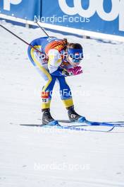 06.01.2023, Val di Fiemme, Italy (ITA): Moa Ilar (SWE) - FIS world cup cross-country, tour de ski, individual sprint, Val di Fiemme (ITA). www.nordicfocus.com. © Barbieri/NordicFocus. Every downloaded picture is fee-liable.