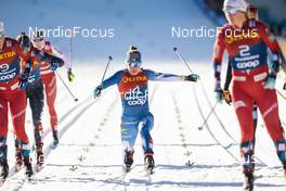 06.01.2023, Val di Fiemme, Italy (ITA): Krista Parmakoski (FIN) - FIS world cup cross-country, tour de ski, individual sprint, Val di Fiemme (ITA). www.nordicfocus.com. © Modica/NordicFocus. Every downloaded picture is fee-liable.