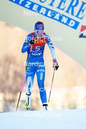 06.01.2023, Val di Fiemme, Italy (ITA): Kerttu Niskanen (FIN) - FIS world cup cross-country, tour de ski, individual sprint, Val di Fiemme (ITA). www.nordicfocus.com. © Barbieri/NordicFocus. Every downloaded picture is fee-liable.