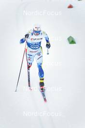 06.01.2023, Val di Fiemme, Italy (ITA): Eric Rosjoe (SWE) - FIS world cup cross-country, tour de ski, individual sprint, Val di Fiemme (ITA). www.nordicfocus.com. © Modica/NordicFocus. Every downloaded picture is fee-liable.