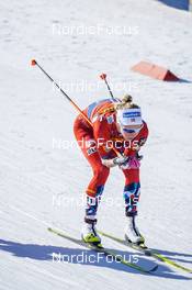 06.01.2023, Val di Fiemme, Italy (ITA): Astrid Oeyre Slind (NOR) - FIS world cup cross-country, tour de ski, individual sprint, Val di Fiemme (ITA). www.nordicfocus.com. © Barbieri/NordicFocus. Every downloaded picture is fee-liable.