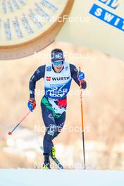 06.01.2023, Val di Fiemme, Italy (ITA): Giandomenico Salvadori (ITA) - FIS world cup cross-country, tour de ski, individual sprint, Val di Fiemme (ITA). www.nordicfocus.com. © Barbieri/NordicFocus. Every downloaded picture is fee-liable.
