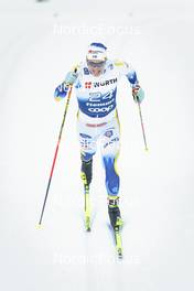 06.01.2023, Val di Fiemme, Italy (ITA): Anton Persson (SWE) - FIS world cup cross-country, tour de ski, individual sprint, Val di Fiemme (ITA). www.nordicfocus.com. © Modica/NordicFocus. Every downloaded picture is fee-liable.