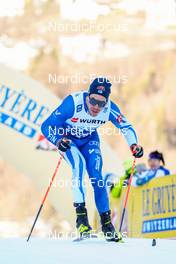 06.01.2023, Val di Fiemme, Italy (ITA): Markus Vuorela (FIN) - FIS world cup cross-country, tour de ski, individual sprint, Val di Fiemme (ITA). www.nordicfocus.com. © Barbieri/NordicFocus. Every downloaded picture is fee-liable.