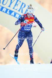 06.01.2023, Val di Fiemme, Italy (ITA): Jessie Diggins (USA) - FIS world cup cross-country, tour de ski, individual sprint, Val di Fiemme (ITA). www.nordicfocus.com. © Barbieri/NordicFocus. Every downloaded picture is fee-liable.