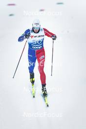 06.01.2023, Val di Fiemme, Italy (ITA): Lucas Chanavat (FRA) - FIS world cup cross-country, tour de ski, individual sprint, Val di Fiemme (ITA). www.nordicfocus.com. © Modica/NordicFocus. Every downloaded picture is fee-liable.