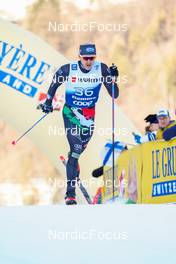 06.01.2023, Val di Fiemme, Italy (ITA): Mikael Abram (ITA) - FIS world cup cross-country, tour de ski, individual sprint, Val di Fiemme (ITA). www.nordicfocus.com. © Barbieri/NordicFocus. Every downloaded picture is fee-liable.