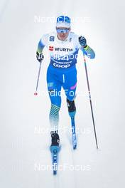 06.01.2023, Val di Fiemme, Italy (ITA): Olzhas Klimin (KAZ) - FIS world cup cross-country, tour de ski, individual sprint, Val di Fiemme (ITA). www.nordicfocus.com. © Modica/NordicFocus. Every downloaded picture is fee-liable.